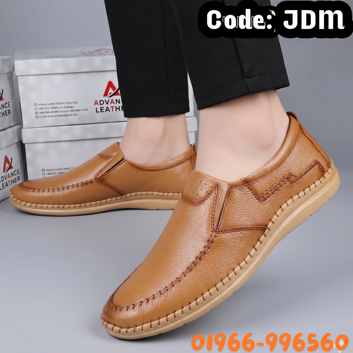 100% Genuine Leather & Super Soft: JDM