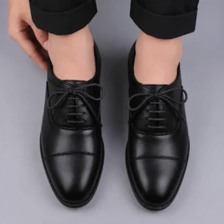 100% Genuine Leather Oxford Shoes. oxb