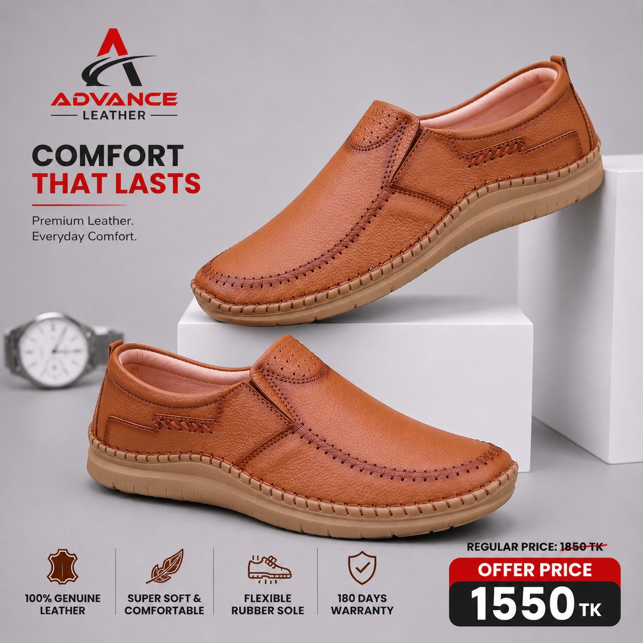 100% Genuine Leather & Super Soft- Code: JDM